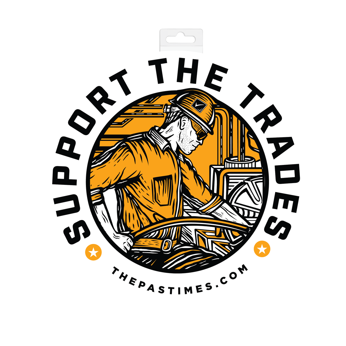 Support The Trades Sticker
