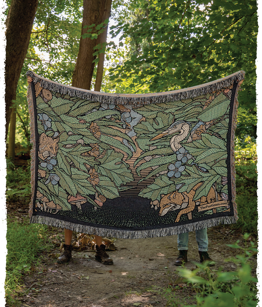 Wildlife Woven Throw