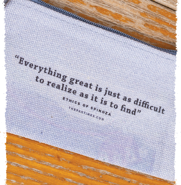 "Everything Great" Quote Pouch