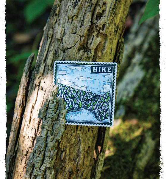 Hike Sticker