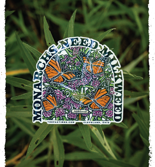 Monarchs Need Milkweed Sticker