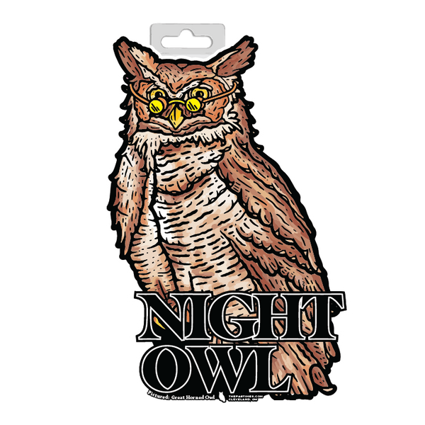 Night Owl Sticker