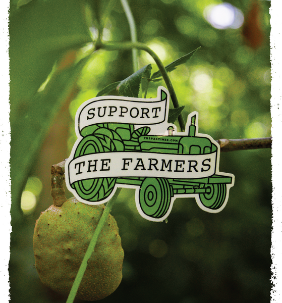 Support the Farmers Sticker