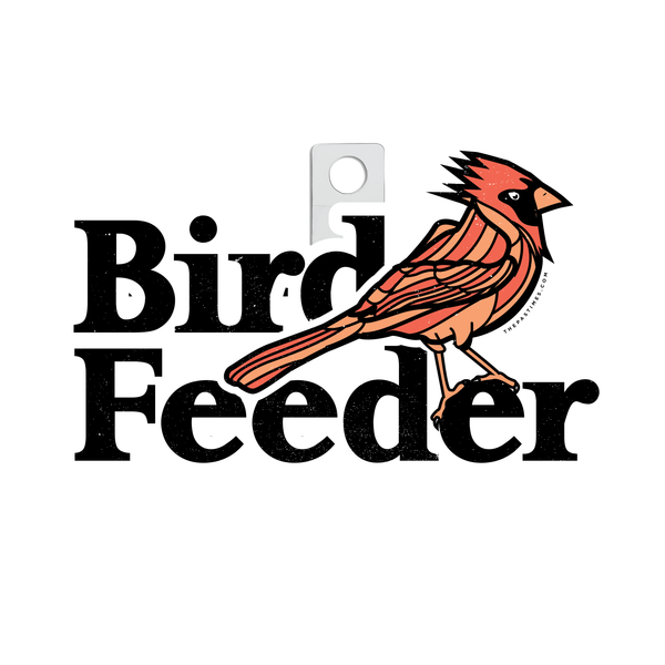 Bird Feeder Sticker