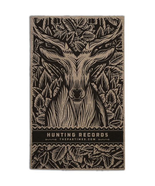 Hunting Records Notebook